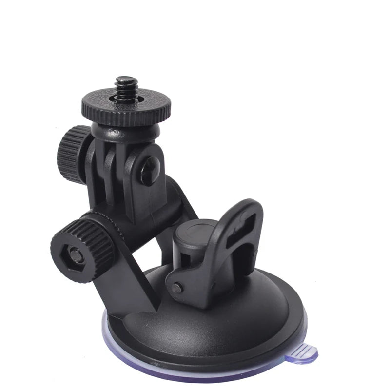 Universal Car Suction Cup Mount Tripod Holder for Dash Cameras and Action Cameras