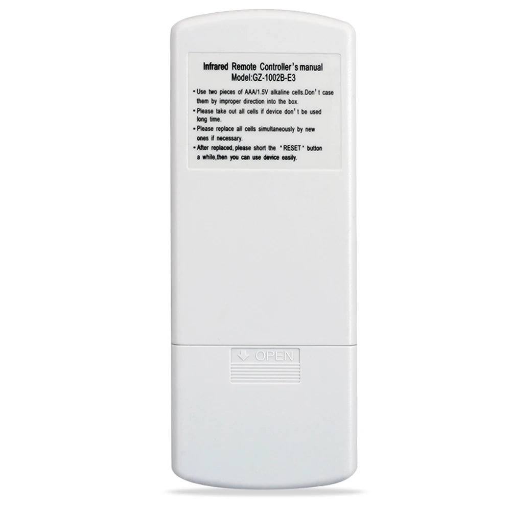 Universal Air Conditioner Remote Control – 433MHz, Compatible with GZ-1002 Series Models