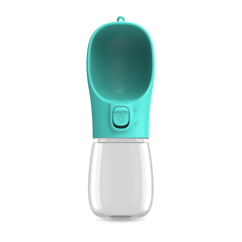 Portable Dog Water Bottle – Eco-Friendly PC Plastic Pet Water Dispenser with Lanyard – 300ml, 350ml, 550ml