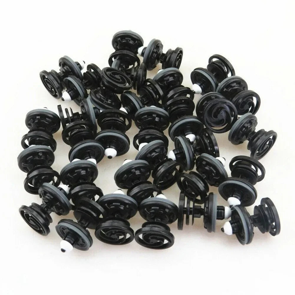 Door Panel Clips Nylon Fastener Push Type – 20 pcs