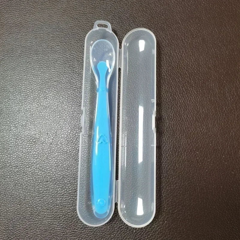 Silicone Baby Spoon and Fork Set – Safe, Latex-Free Flatware for Babies and Kids