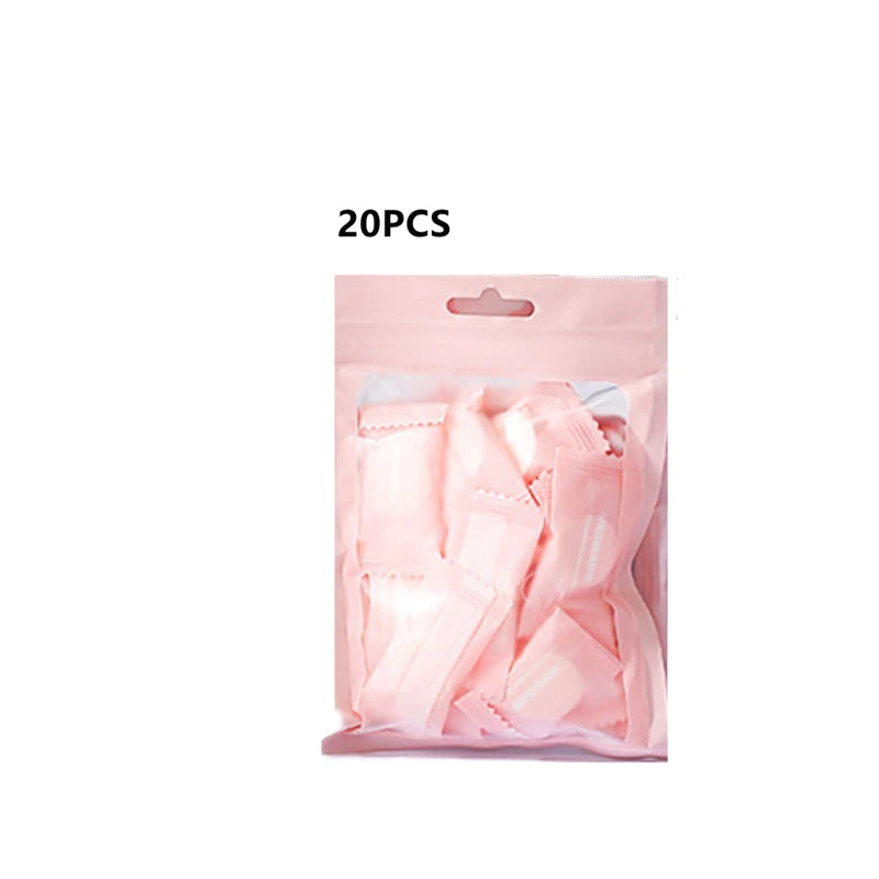 Disposable Mini Compressed Face Towels – Quick Absorb Non-Woven Travel Wipes, 20/50 pcs