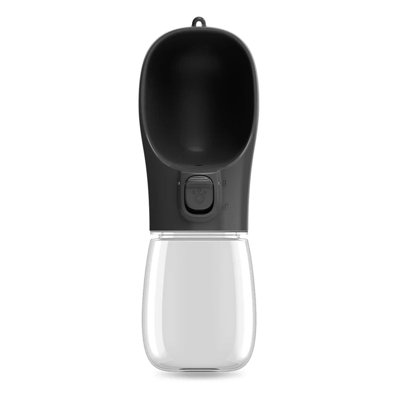 Portable Dog Water Bottle – Eco-Friendly PC Plastic Pet Water Dispenser with Lanyard – 300ml, 350ml, 550ml