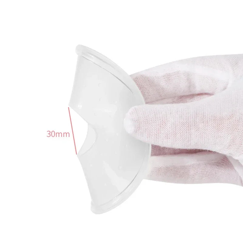 Portable Breast Milk Collector – Silicone Breast Pump Accessory – Maternity to 24 Months