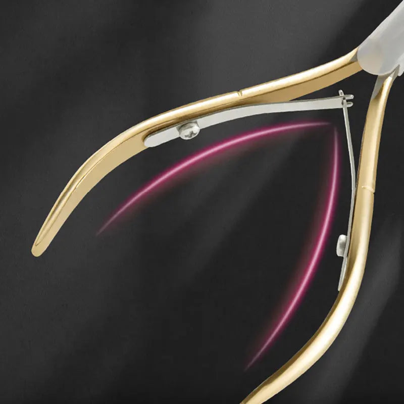 Professional Stainless Steel Nail Cuticle Nipper – Precision Clipper for Manicure & Pedicure