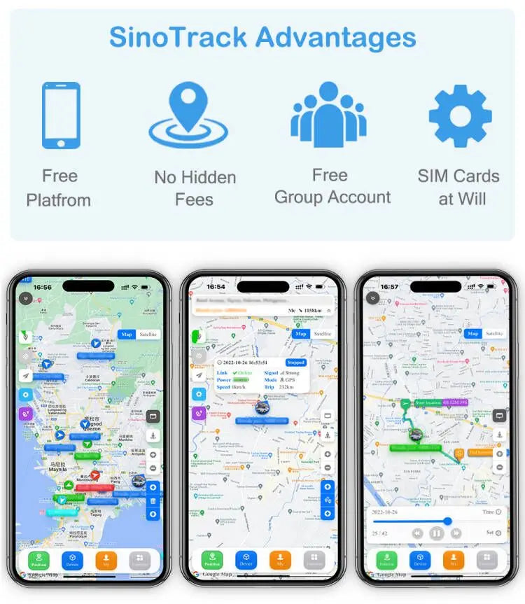 Universal OBD GPS Vehicle Tracker with Backup Battery – Real-Time Car Locator