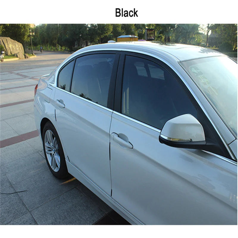 Universal Anti-Scratch Car Door Edge and Bumper Protector Set – Black or Transparent