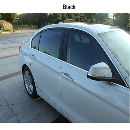 Universal Anti-Scratch Car Door Edge and Bumper Protector Set – Black or Transparent