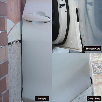 Universal Anti-Scratch Car Door Edge and Bumper Protector Set – Black or Transparent