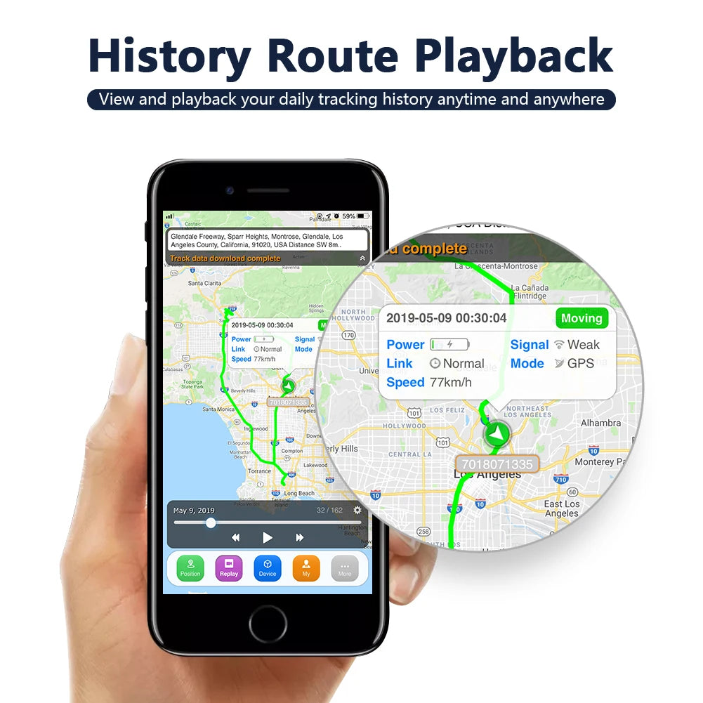 Universal OBD GPS Vehicle Tracker with Backup Battery – Real-Time Car Locator