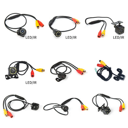 Car Rear View Backup Camera with Guiding Line – Waterproof IP67, 648×480 Resolution