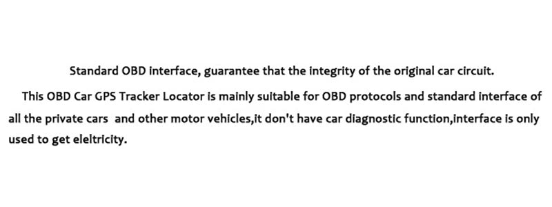 Universal OBD GPS Vehicle Tracker with Backup Battery – Real-Time Car Locator