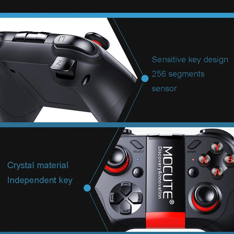 Virtual Reality Headset with Wireless Bluetooth Controller – 3D VR Glasses for Smartphones (4.7–6.1")