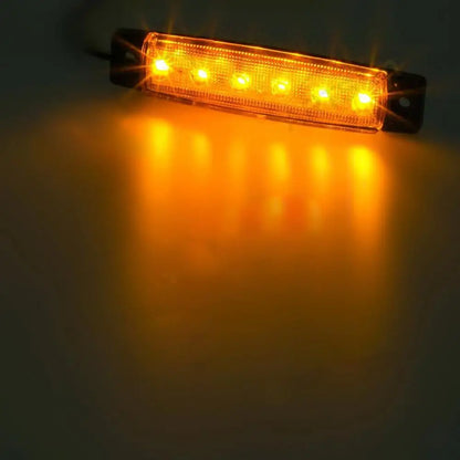 6-LED Side Marker Indicator Light for Dodge Ram 1500 – Waterproof, Durable, Multiple Colors
