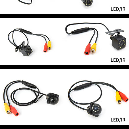 Car Rear View Backup Camera with Guiding Line – Waterproof IP67, 648×480 Resolution