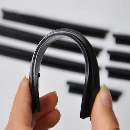 Universal Anti-Scratch Car Door Edge and Bumper Protector Set – Black or Transparent