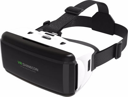 Virtual Reality Headset with Wireless Bluetooth Controller – 3D VR Glasses for Smartphones (4.7–6.1")
