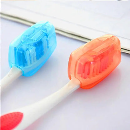 Toothbrush Head Covers – 5-Piece Set, Travel-Friendly, Food-Grade Plastic