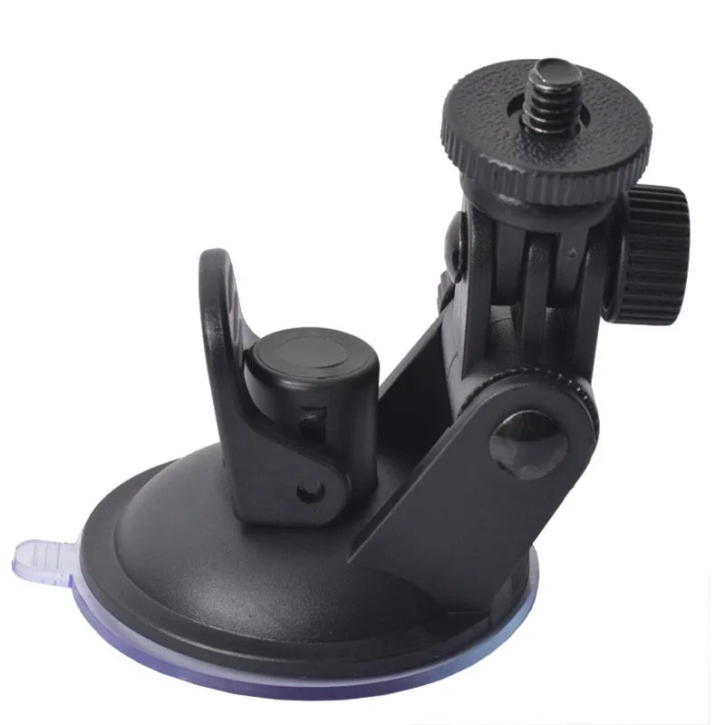 Universal Car Suction Cup Mount Tripod Holder for Dash Cameras and Action Cameras