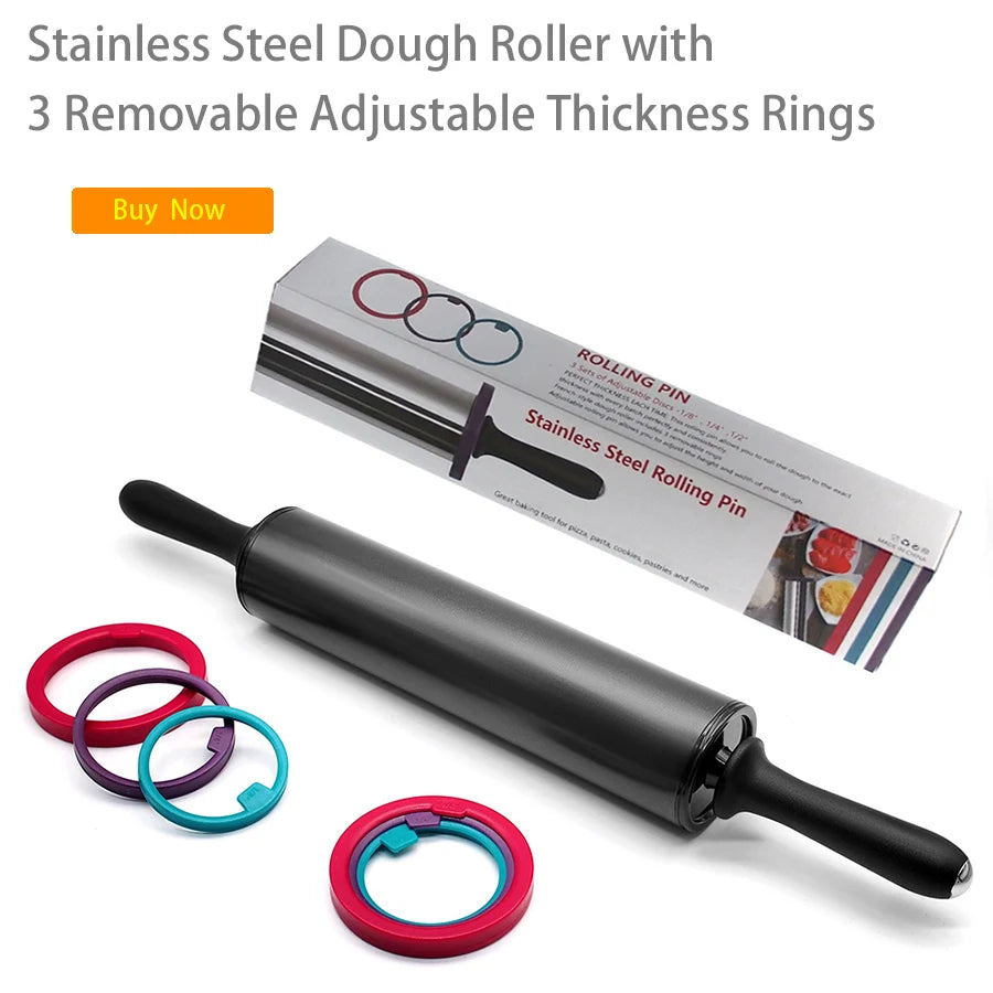 Stainless Steel Dough Scraper & Pastry Cutter – With Curved Handle, Bench Chopper Tool