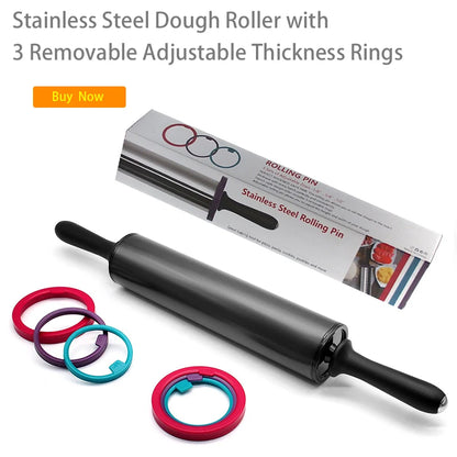 Stainless Steel Dough Scraper & Pastry Cutter – With Curved Handle, Bench Chopper Tool