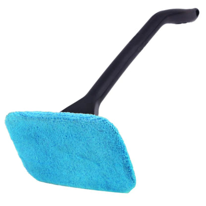 ALLOYSEED Car Window Windshield Cleaner – Microfiber with Long Handle and Pivoting Head