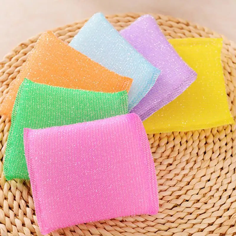 Non-Scratch Kitchen Sponge Scouring Pad – Lightweight, Reusable, 20g