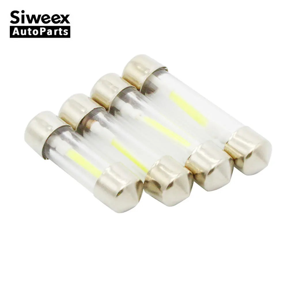 Siweex Universal LED License Plate Lights – 31mm/36mm/39mm/41mm, White or Warm White
