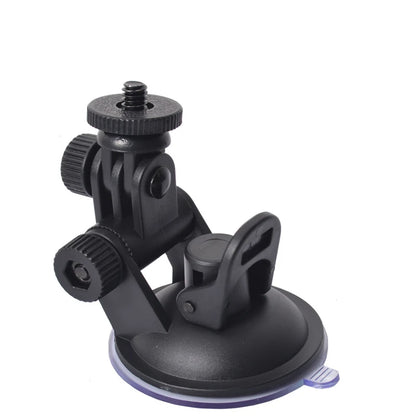 Universal Car Suction Cup Mount Tripod Holder for Dash Cameras and Action Cameras