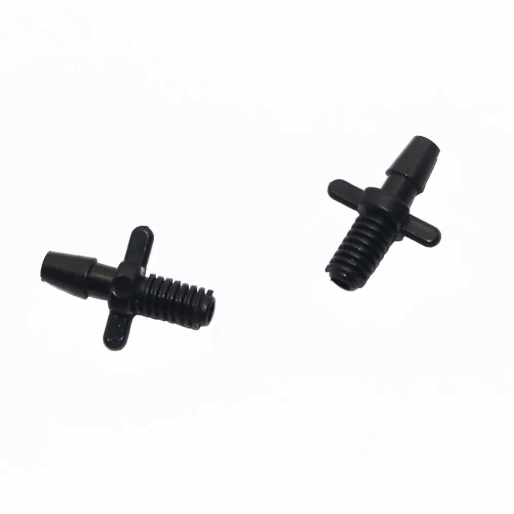 100pcs Irrigation Split Connectors – 5mm Thread Adapters for 3/5mm Micro Drip Hose