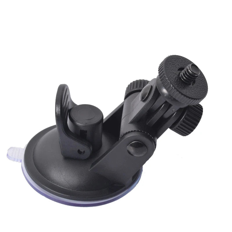 Universal Car Suction Cup Mount Tripod Holder for Dash Cameras and Action Cameras