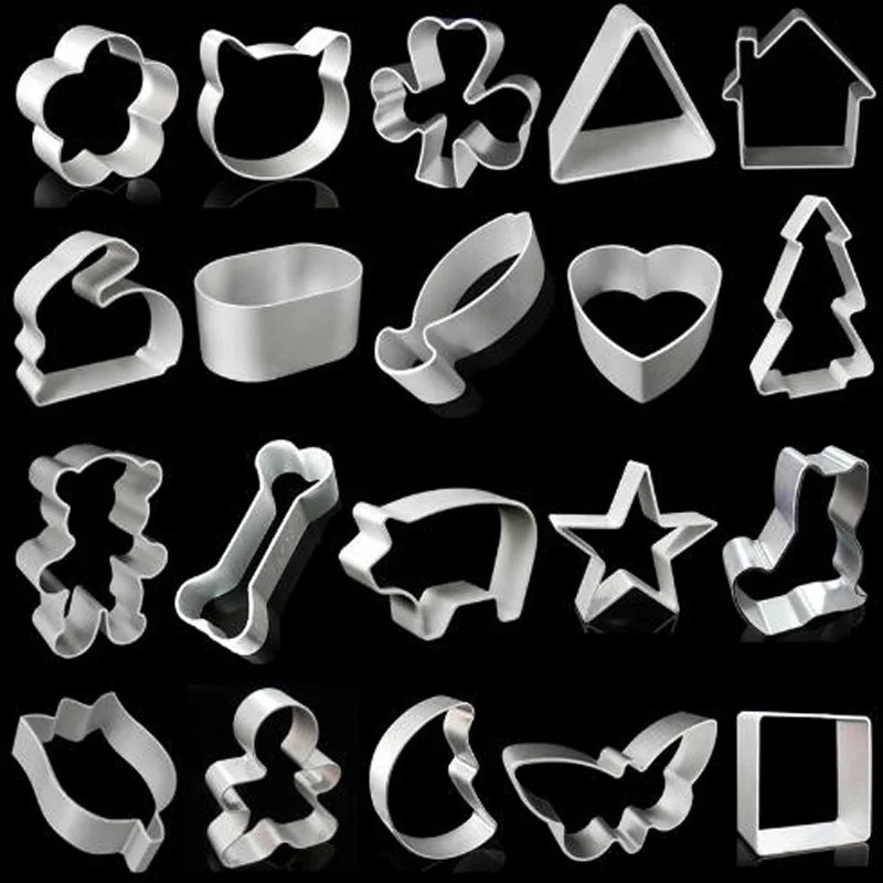 Aluminium Cookie Press & Cake Mold – Heavy-Duty Dessert Decorating Tool for Baking