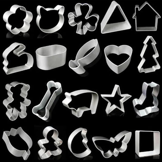 Aluminium Cookie Press & Cake Mold – Heavy-Duty Dessert Decorating Tool for Baking
