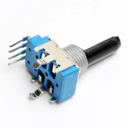 10K Rotary Potentiometer – 4-Pin, Top Adjustment, D-Shaft, Linear B Type