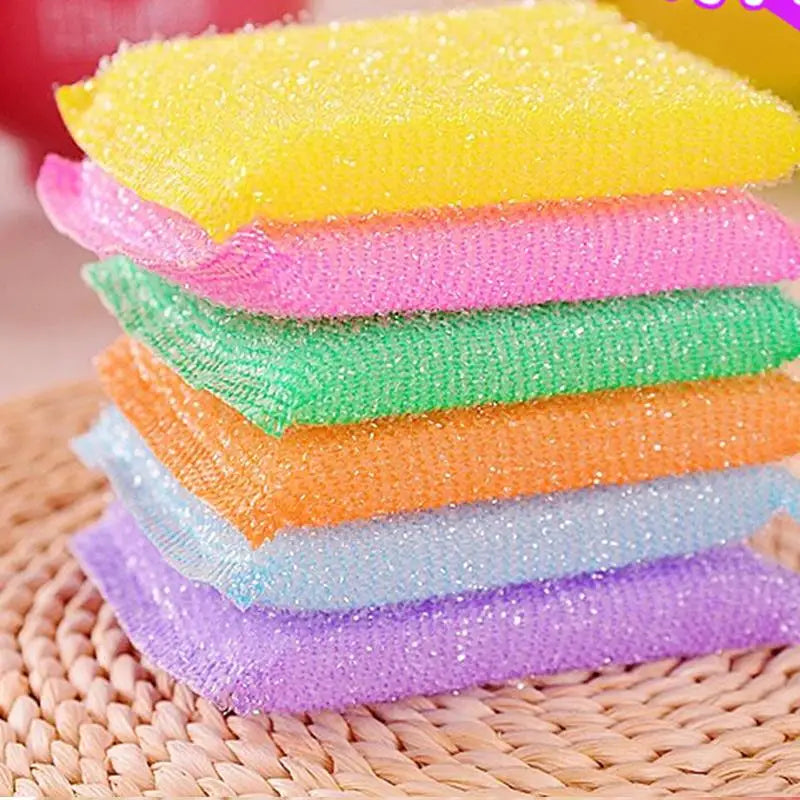 Non-Scratch Kitchen Sponge Scouring Pad – Lightweight, Reusable, 20g