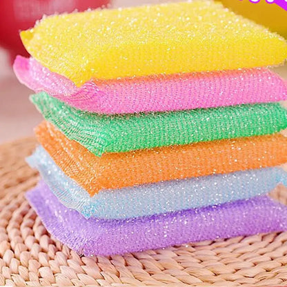 Non-Scratch Kitchen Sponge Scouring Pad – Lightweight, Reusable, 20g