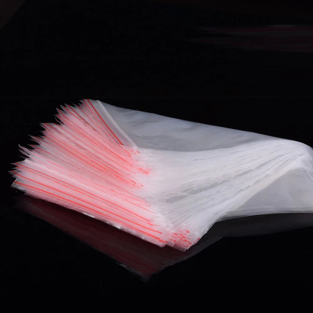 200ml Reusable Plastic Food Storage Bags – Square, Foldable, Eco-Friendly