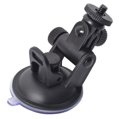 Universal Car Suction Cup Mount Tripod Holder for Dash Cameras and Action Cameras