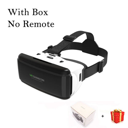 Virtual Reality Headset with Wireless Bluetooth Controller – 3D VR Glasses for Smartphones (4.7–6.1")