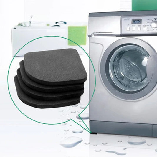 Anti-Vibration Pads for Washing Machines – EVA Shock Absorbing Feet (4 Pack)