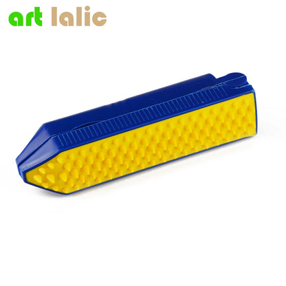 Reusable Pet Hair Remover Roller Set – Sticky Lint Roller with Travel Size Brush – For Furniture, Clothes & Car Seats