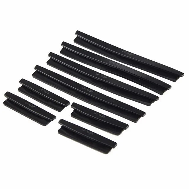Universal Anti-Scratch Car Door Edge and Bumper Protector Set – Black or Transparent