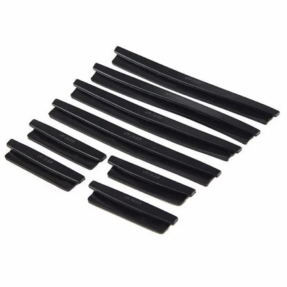Universal Anti-Scratch Car Door Edge and Bumper Protector Set – Black or Transparent