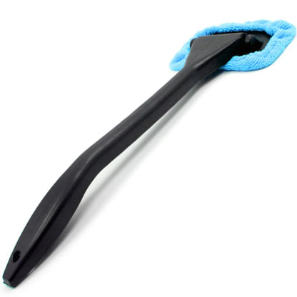ALLOYSEED Car Window Windshield Cleaner – Microfiber with Long Handle and Pivoting Head