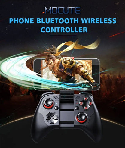 Virtual Reality Headset with Wireless Bluetooth Controller – 3D VR Glasses for Smartphones (4.7–6.1")