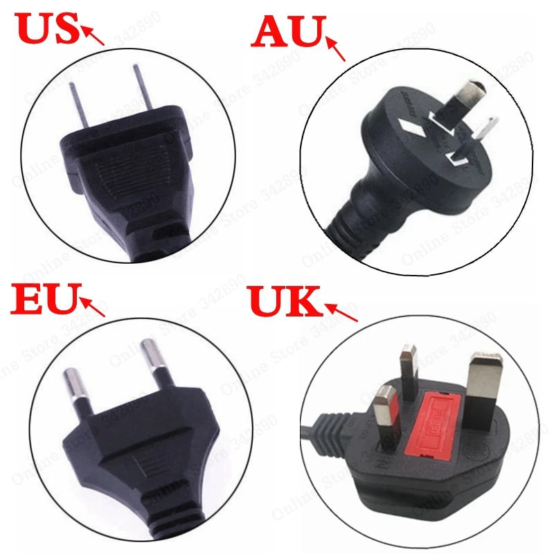 42V 2A Lithium Battery Charger – for 36V (10S) Li-ion / Li-poly Battery Packs – UK Plug