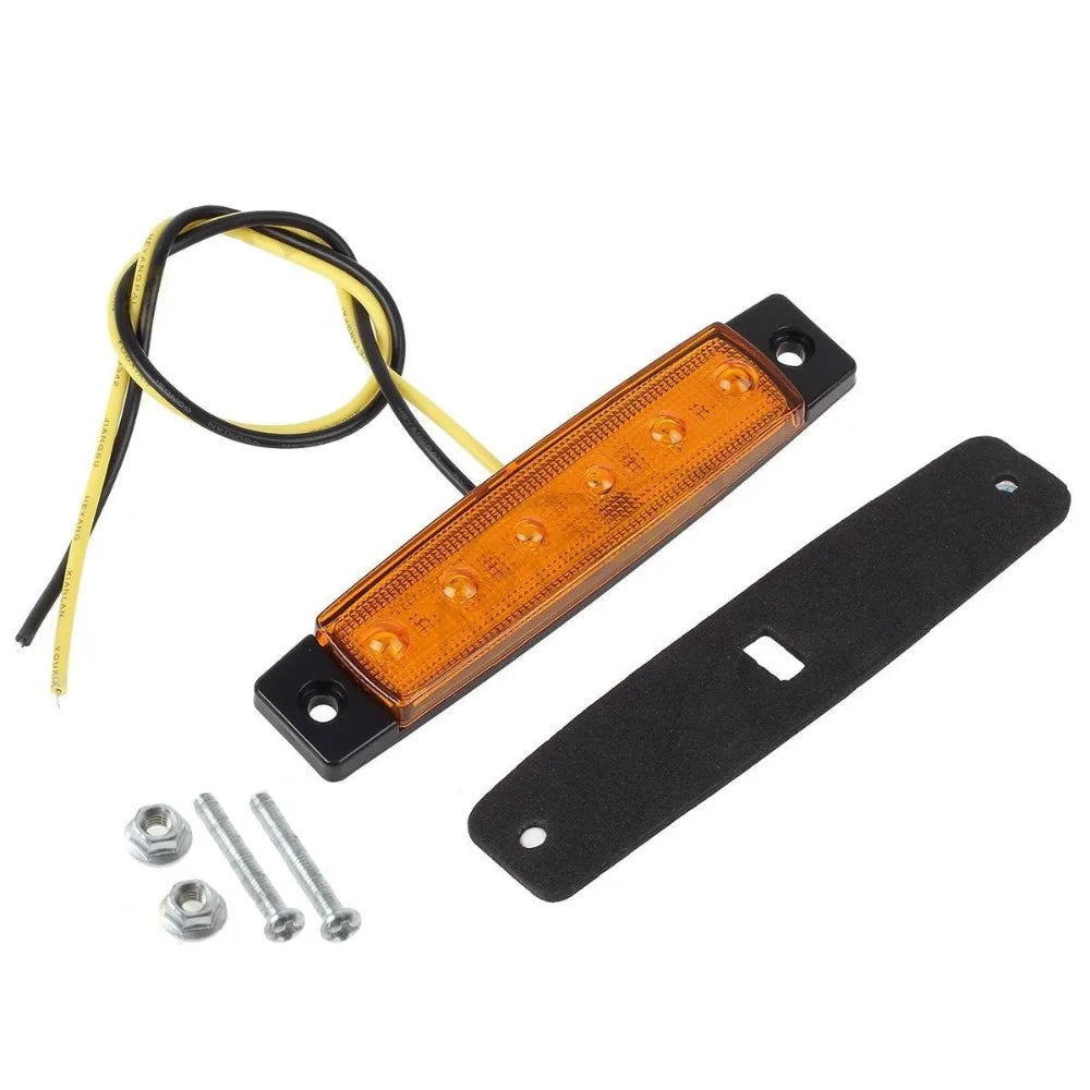 6-LED Side Marker Indicator Light for Dodge Ram 1500 – Waterproof, Durable, Multiple Colors