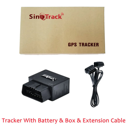 Universal OBD GPS Vehicle Tracker with Backup Battery – Real-Time Car Locator