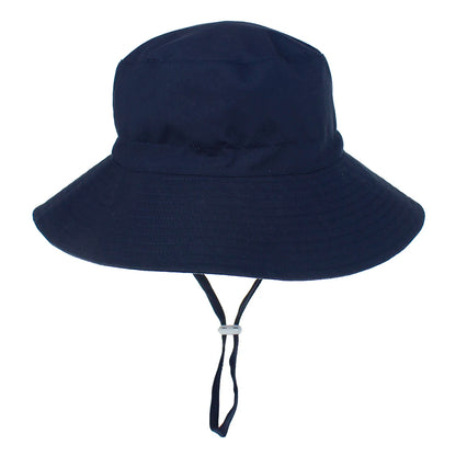 Kids Sun Hat – Adjustable Chin Strap Bucket Hat with UPF50+ UV Protection – For Ages 0-8