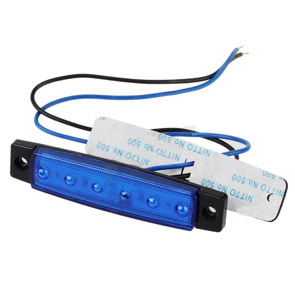 6-LED Side Marker Indicator Light for Dodge Ram 1500 – Waterproof, Durable, Multiple Colors